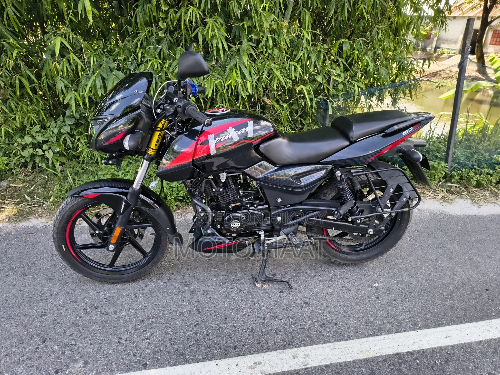 New Bajaj Pulsar 150 2026 Black