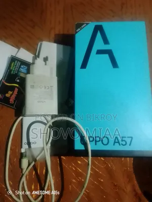 অপ্পো এ৫৭ ৬৪ জিবি কালো