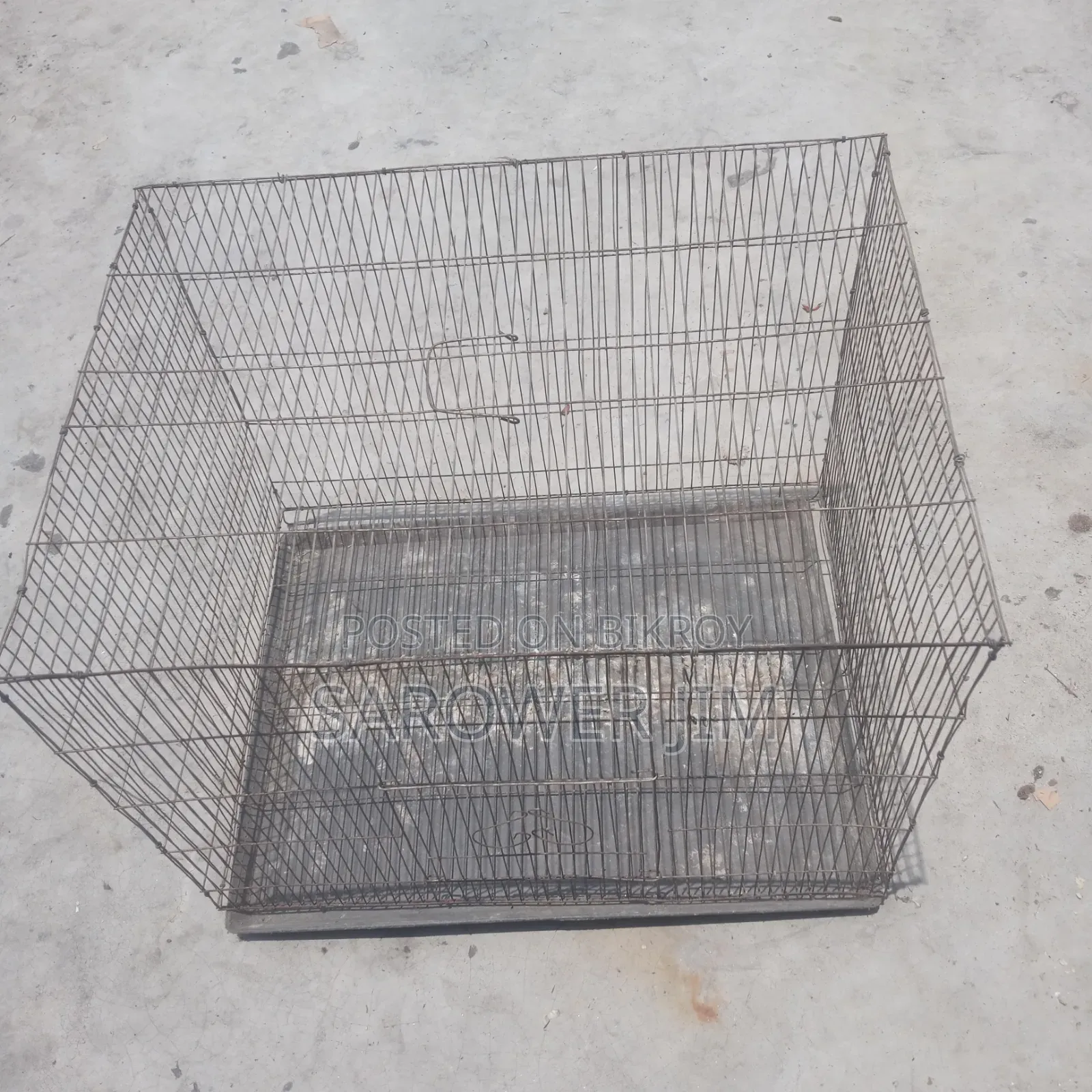 Cages will be sold