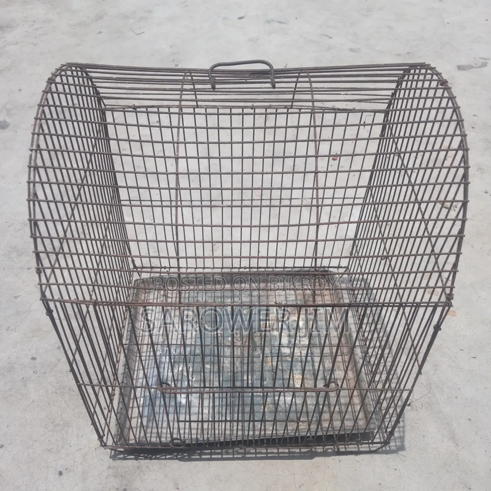 Cages will be sold