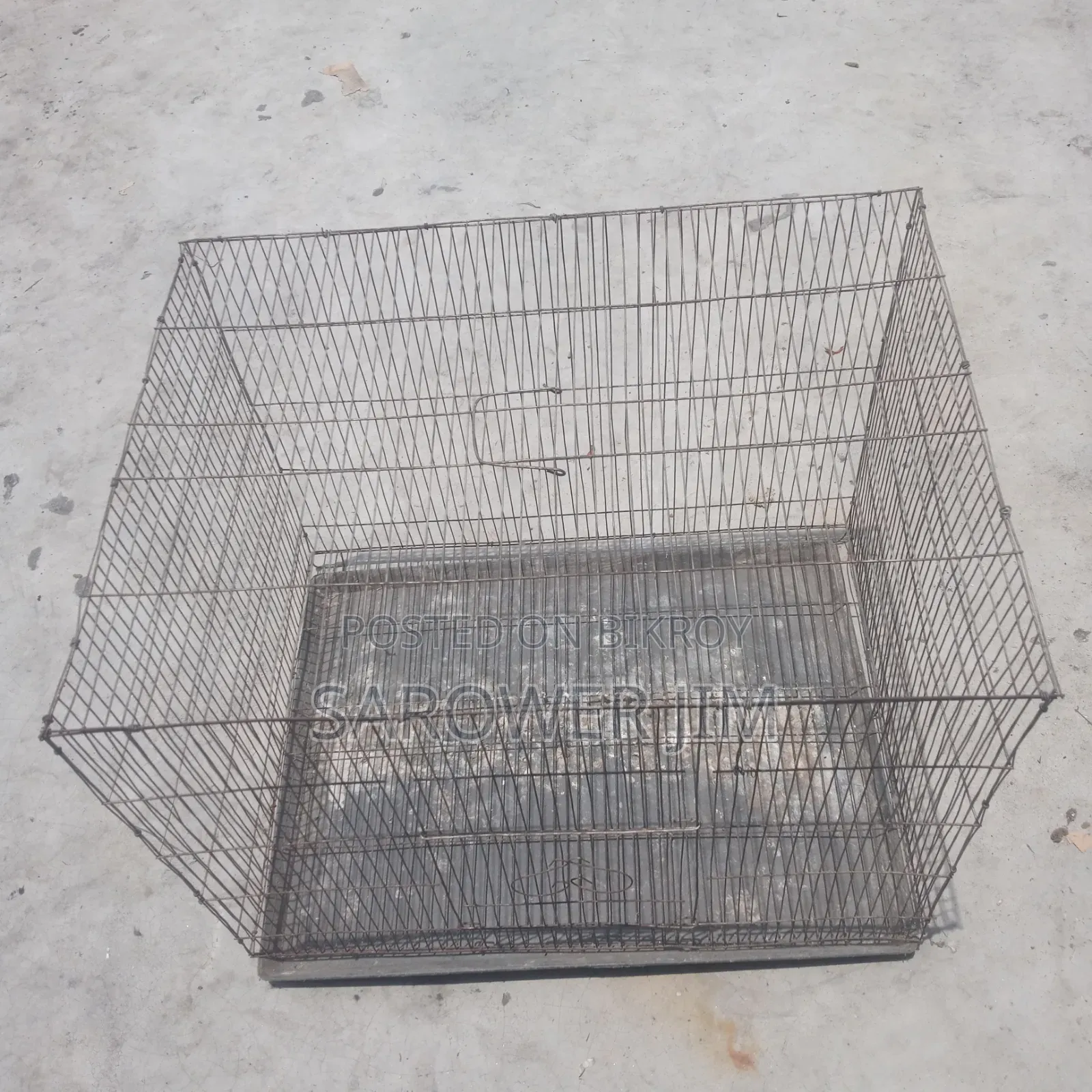 Cages will be sold