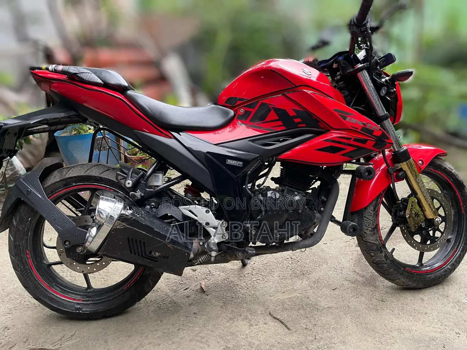 Suzuki Gixxer 2023 Red