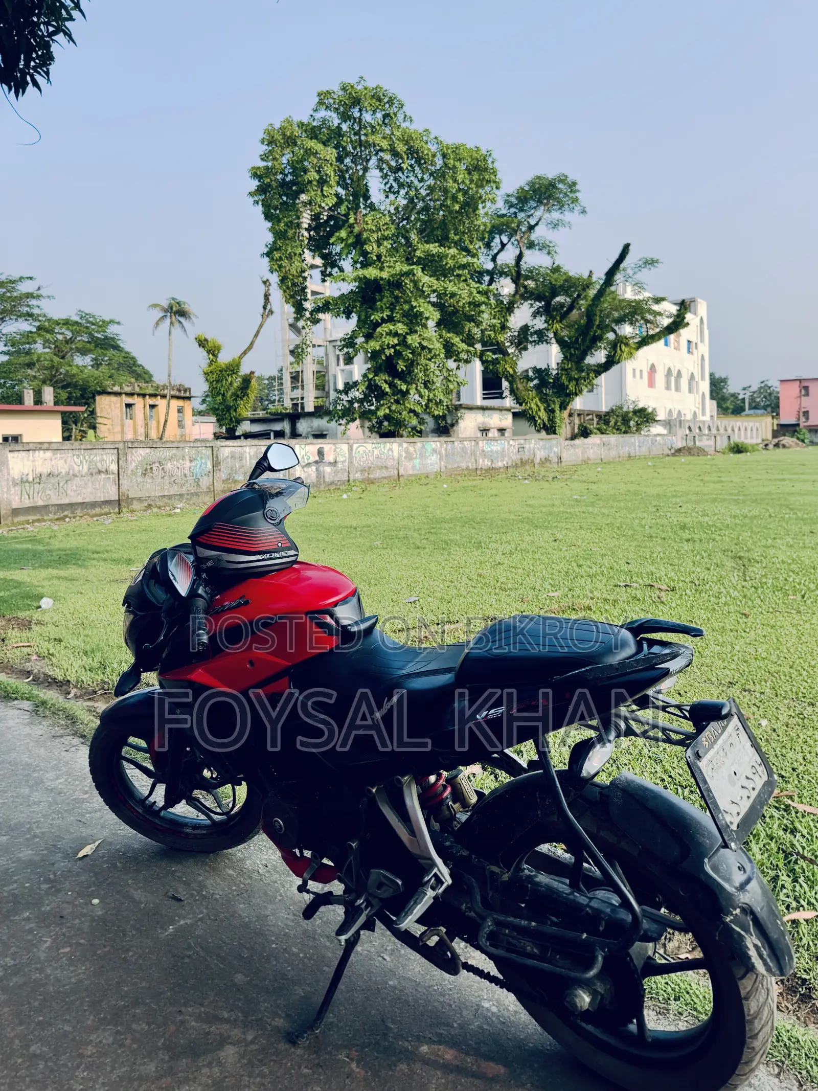 বাজাজ পালসার এনএস ১৬০ ২০১৮ লাল