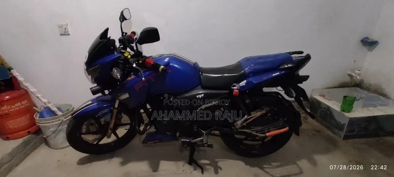 TVS Apache RTR 160 2V 2019 Blue