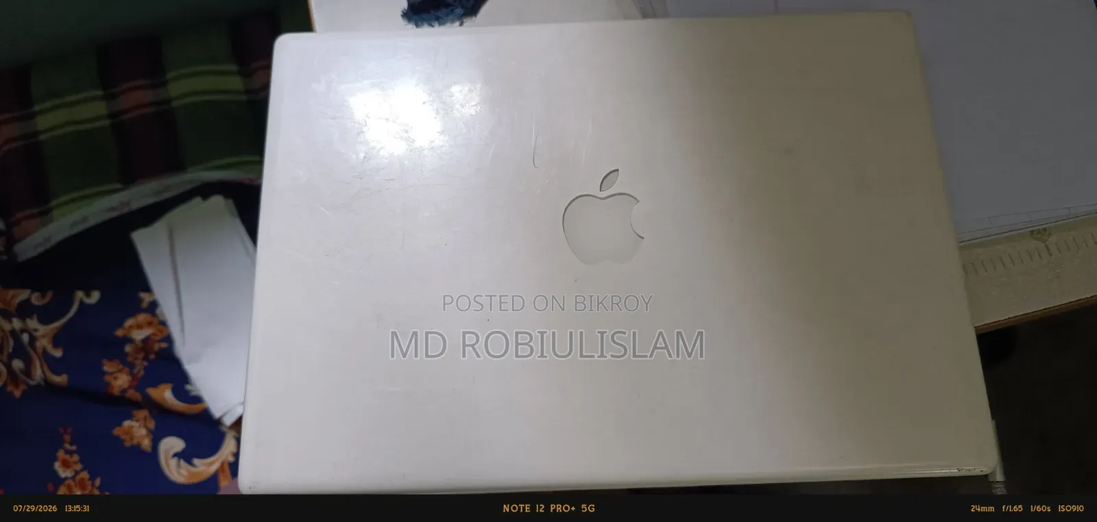 Laptop Apple MacBook 2009 2GB Intel Core 2 Quad HDD 160GB