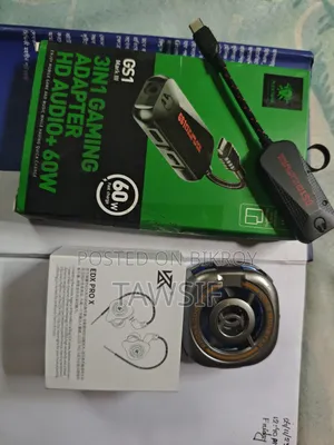 1.kz Edx Pro X 2 Gaming Adapter 3. Plextone Phone Cooler