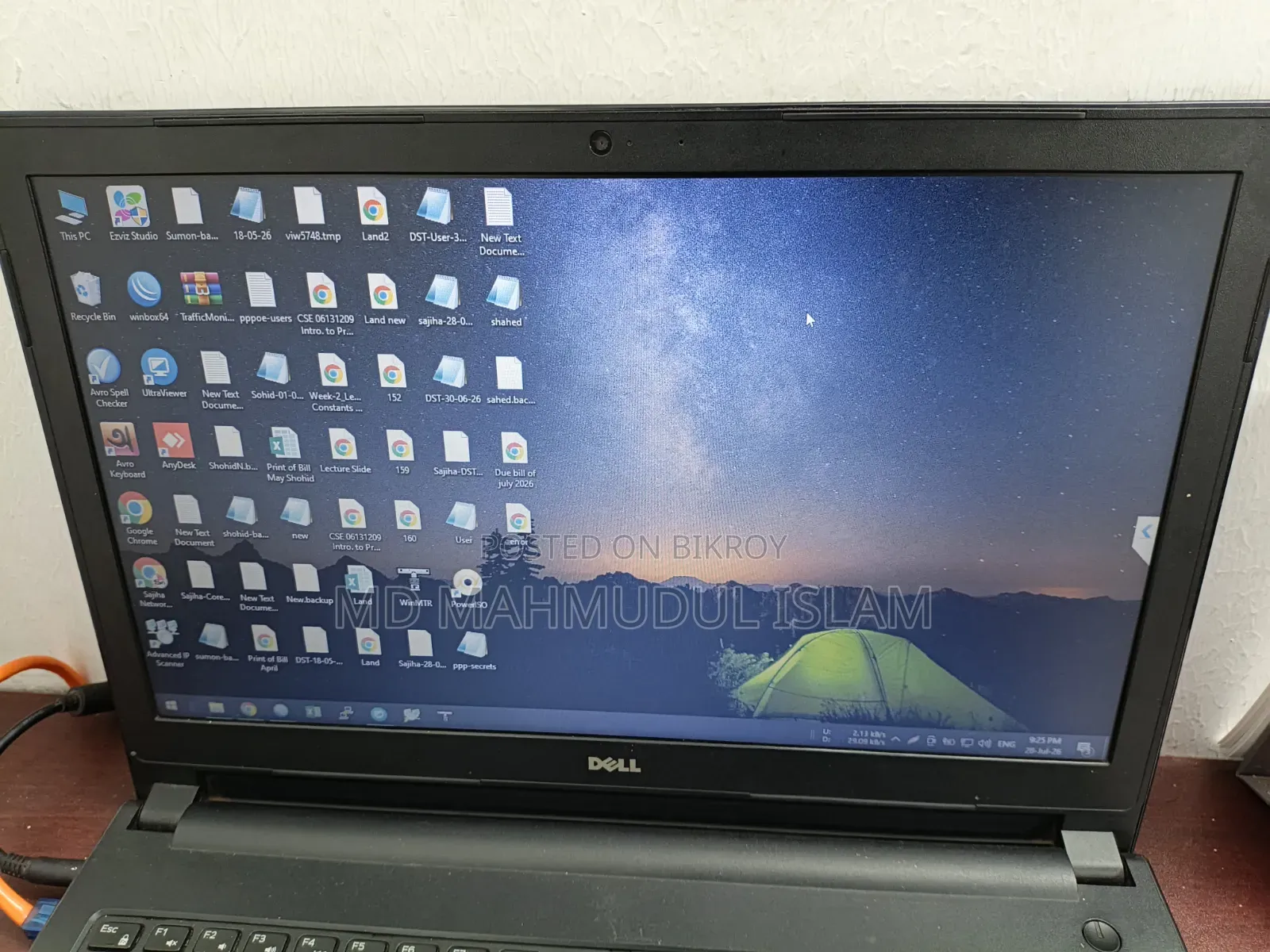 Laptop Dell Vostro 3558 4GB Intel Core I3 SSD 128GB