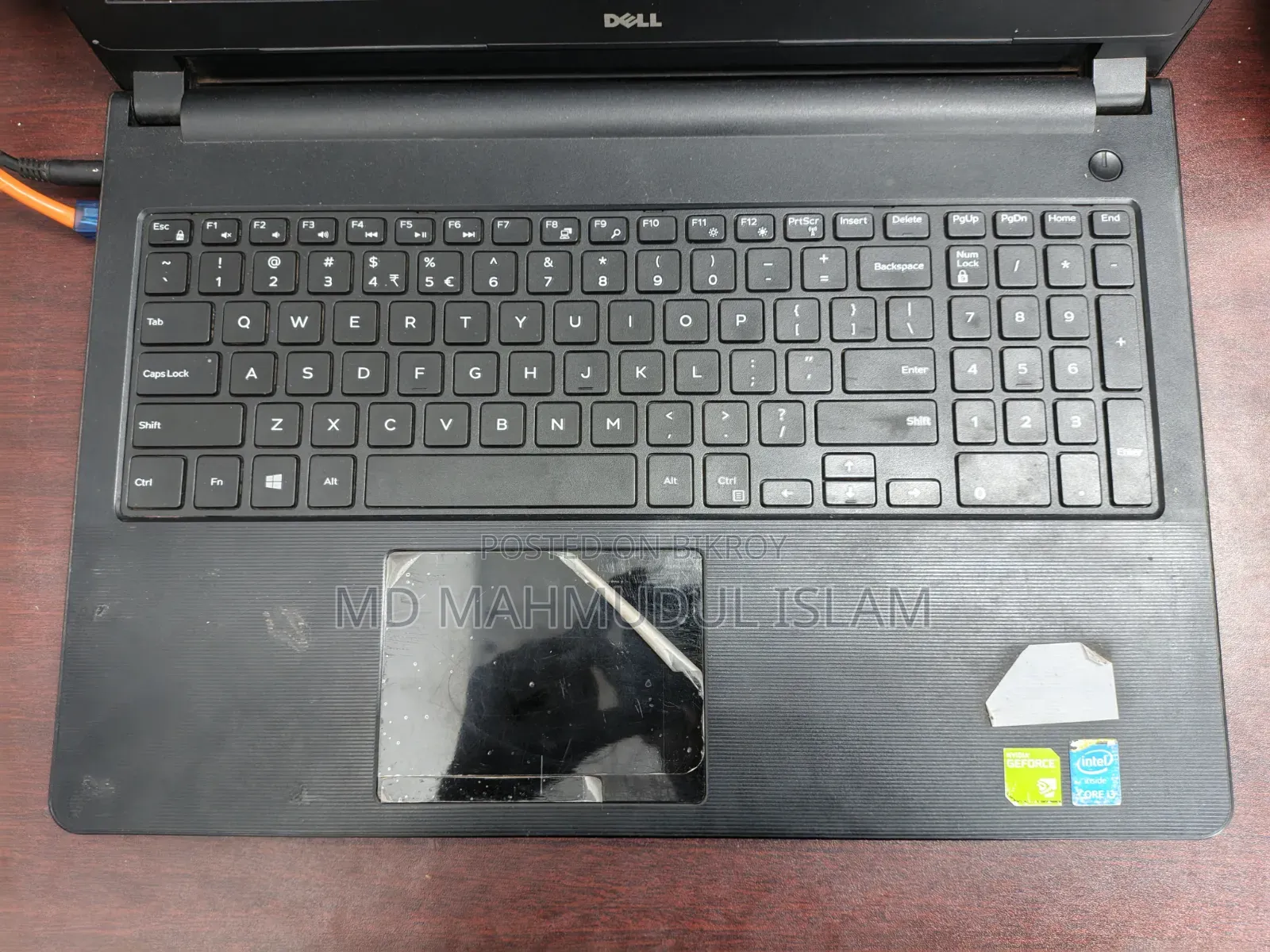 Laptop Dell Vostro 3558 4GB Intel Core I3 SSD 128GB
