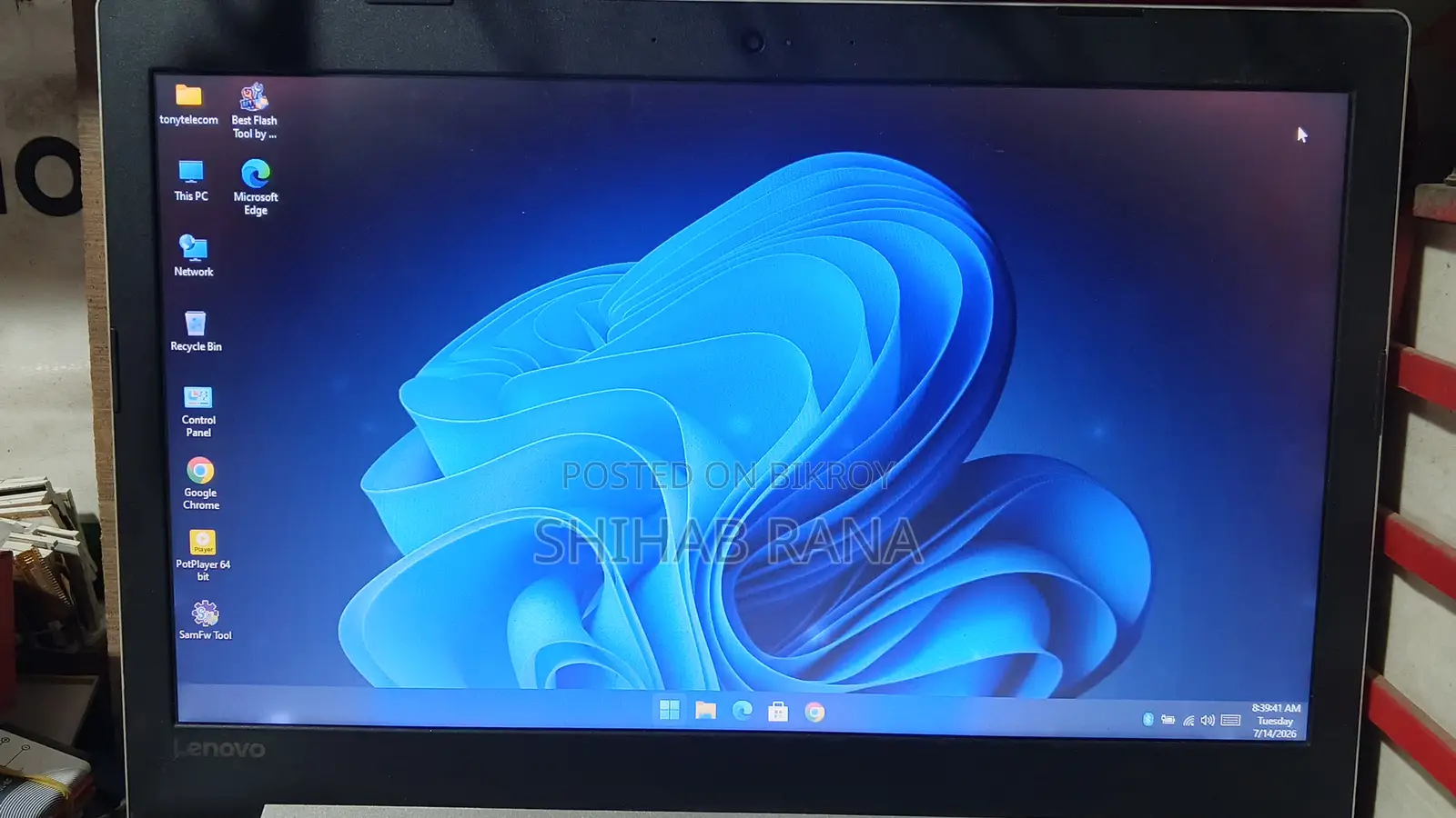 Laptop Lenovo 4gb Amd Ryzen SSD 128gb