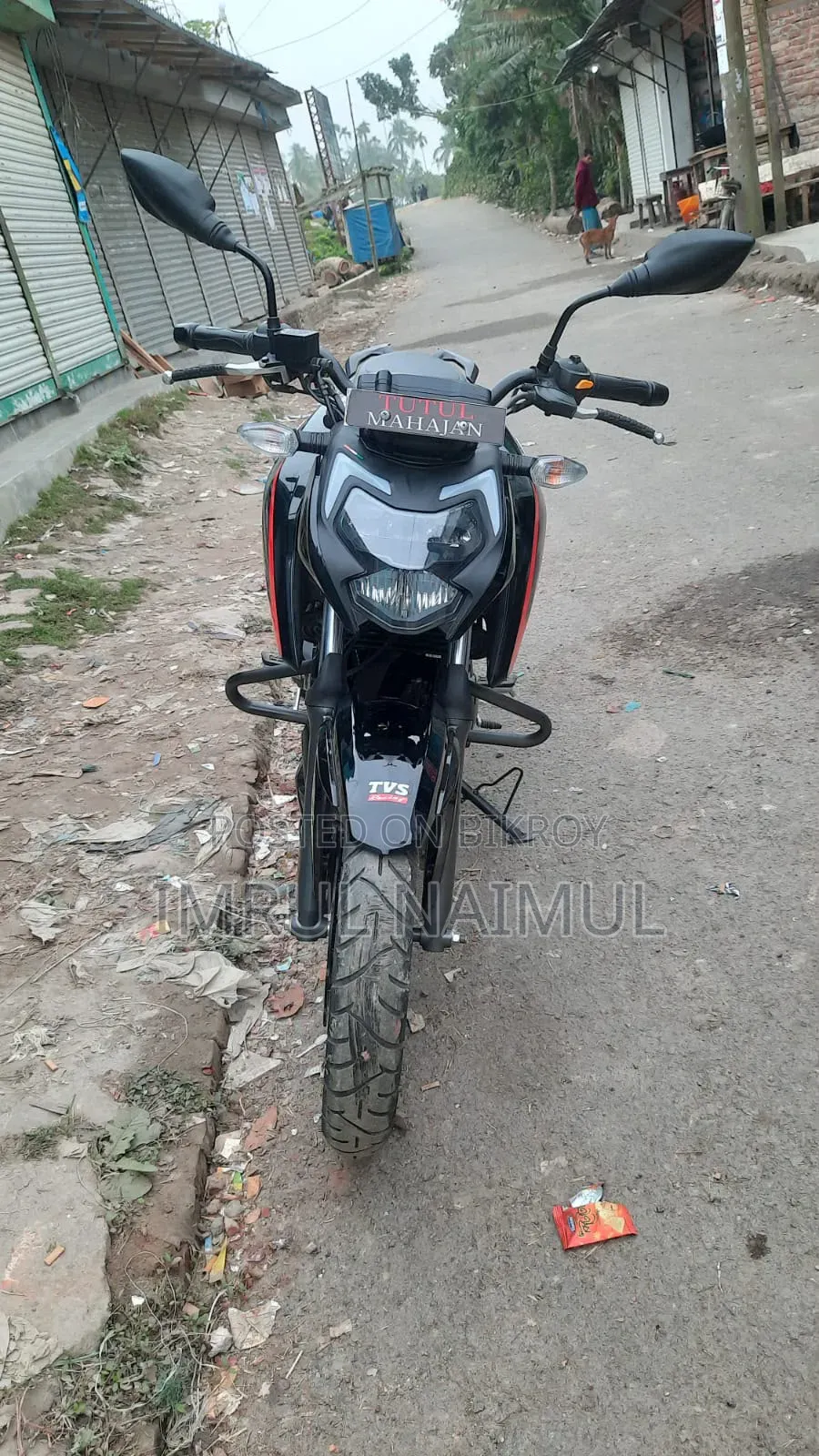 টিভিএস আপাচে আরটিআর ১৬০ ৪ভি ২০২৪ ব্ল্যাক