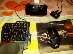 Mobile Gaming PC Setup M1 Pro Bluetooth Controller System RGB Lighting