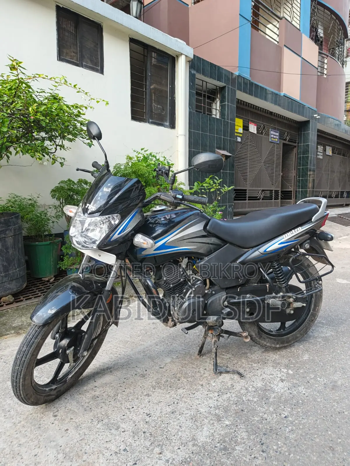 TVS Metro 2025 Black