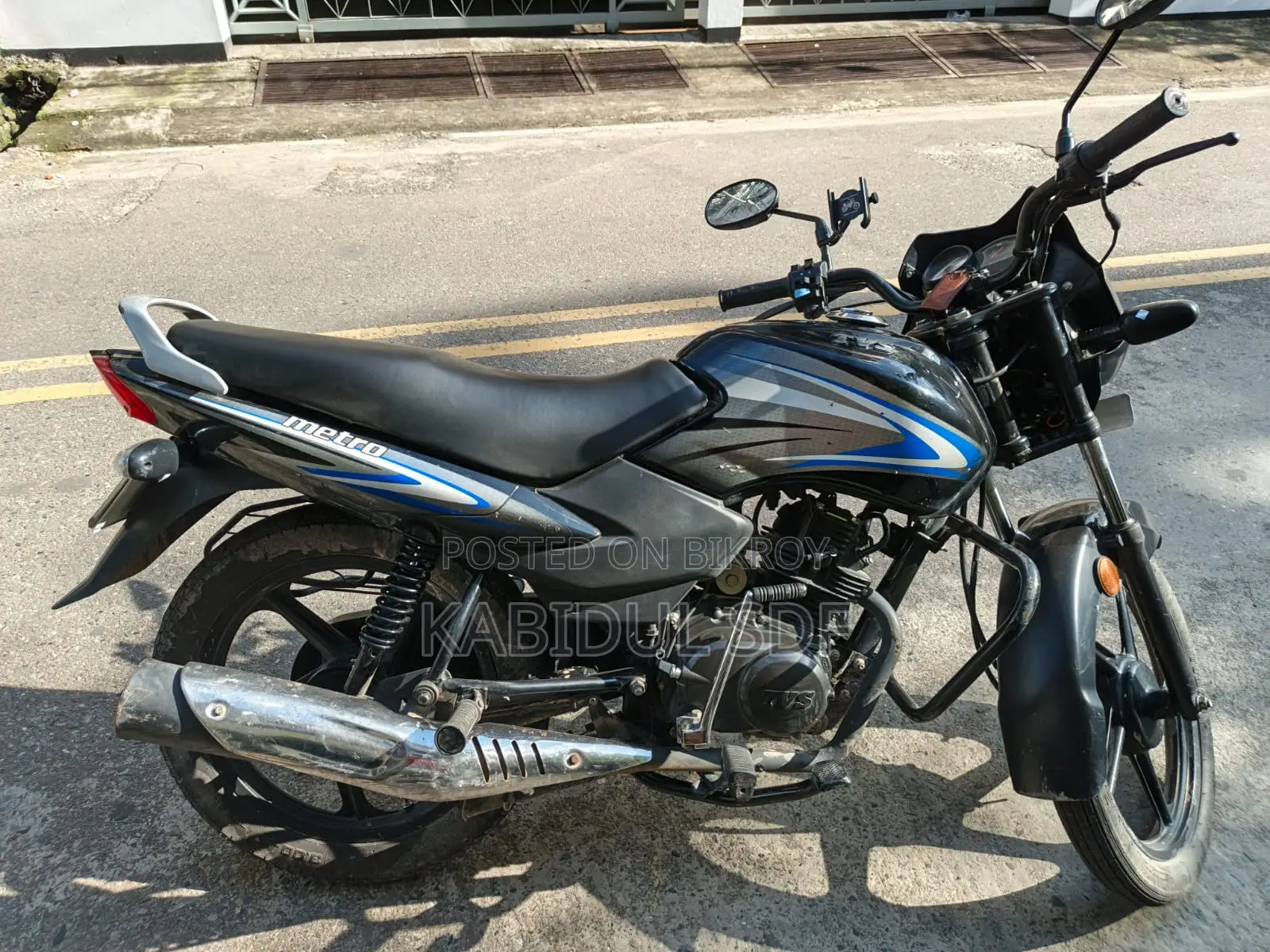 TVS Metro 2025 Black