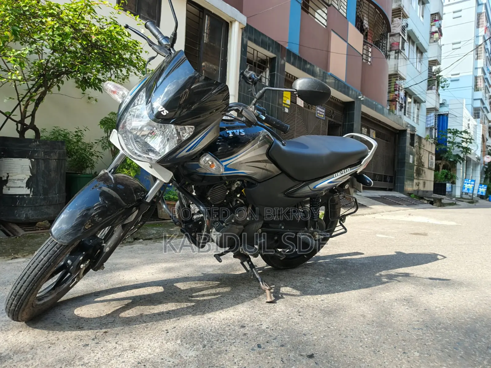 TVS Metro 2025 Black