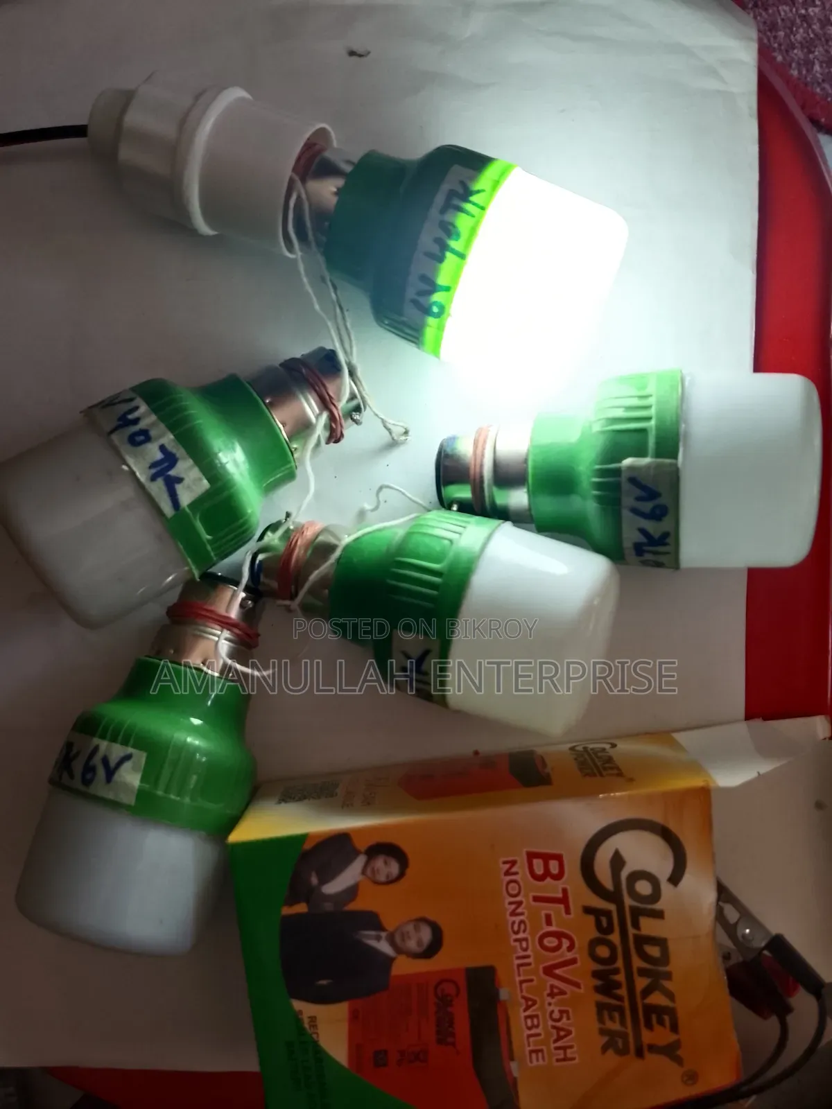 Premium 6V 5W LED Bulb Kit – High Brightness McPCB Board (5 Pcs)