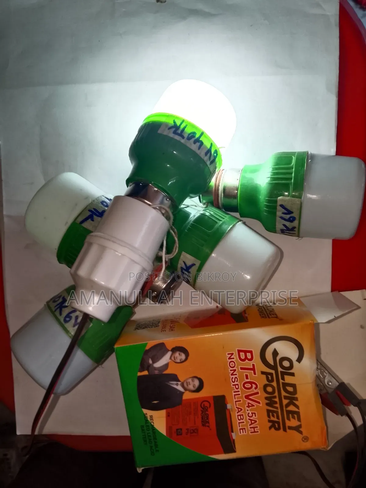 Premium 6V 5W LED Bulb Kit – High Brightness McPCB Board (5 Pcs)