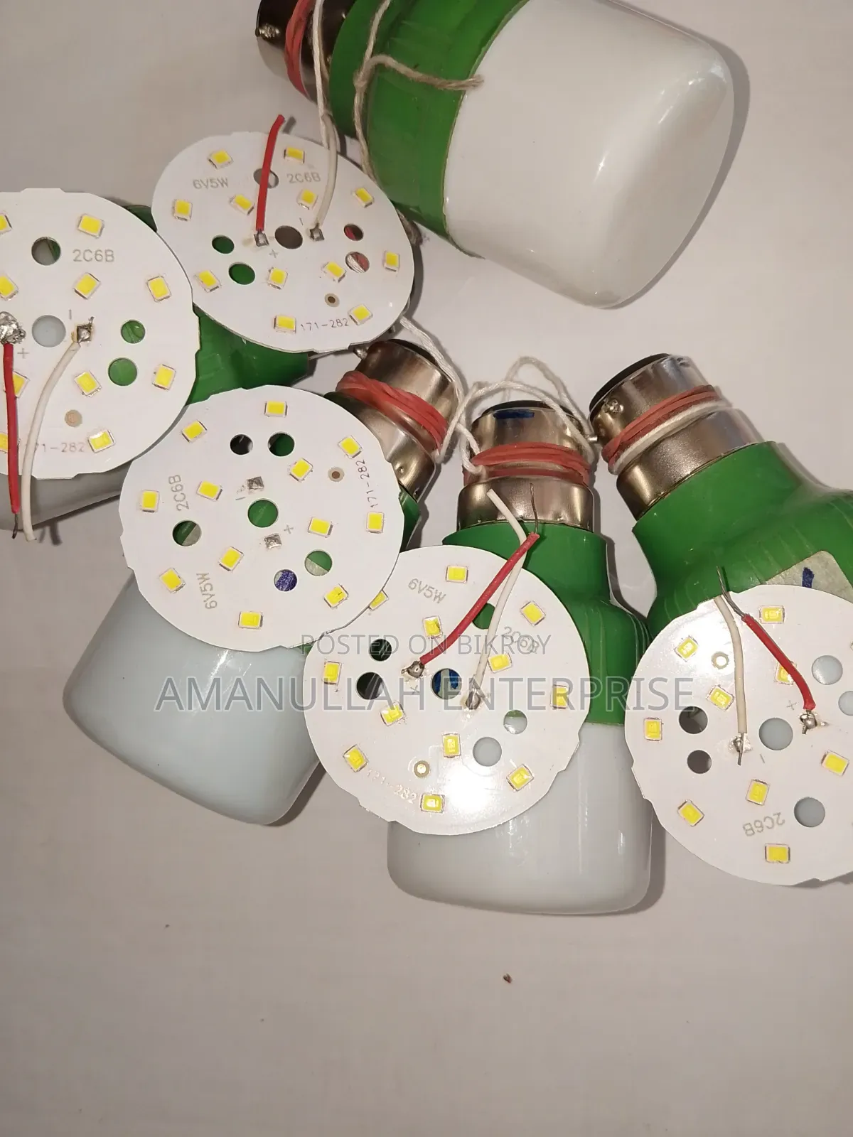 Premium 6V 5W LED Bulb Kit – High Brightness McPCB Board (5 Pcs)