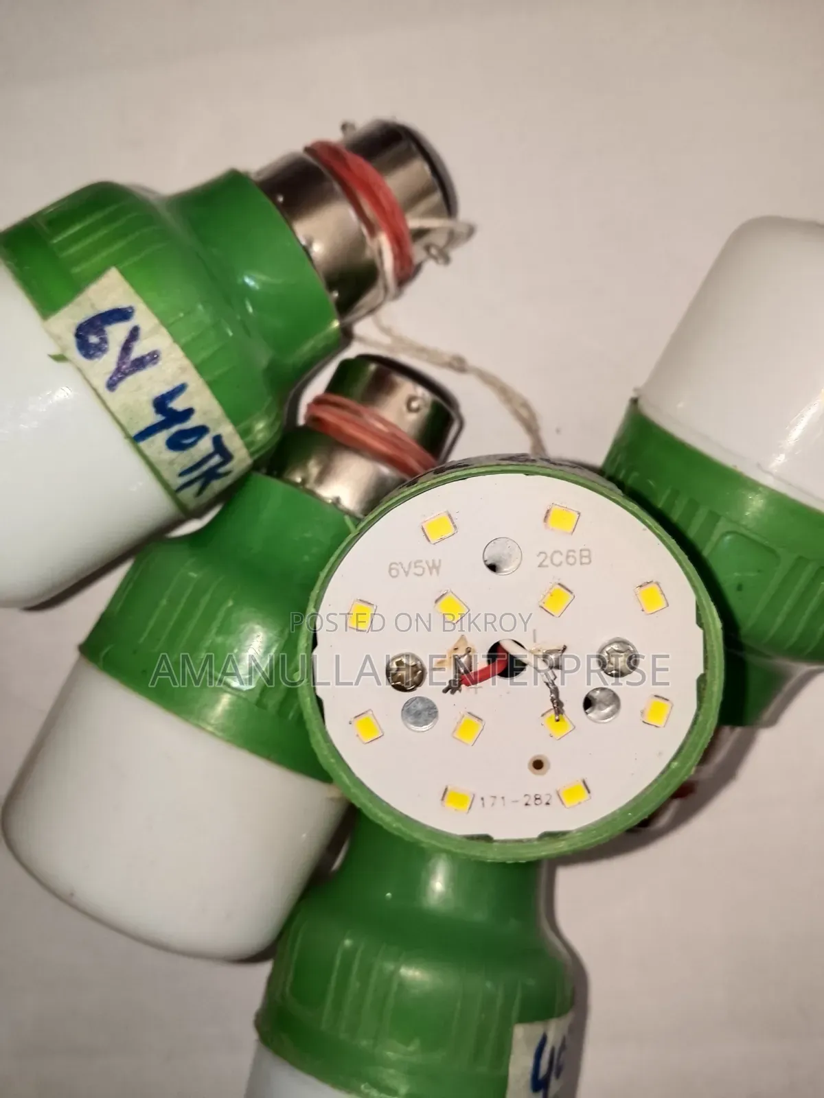 Premium 6V 5W LED Bulb Kit – High Brightness McPCB Board (5 Pcs)