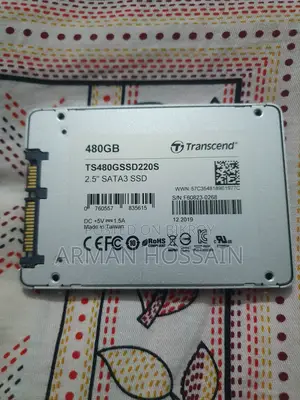 Transcend 480gb SSD 96% Health