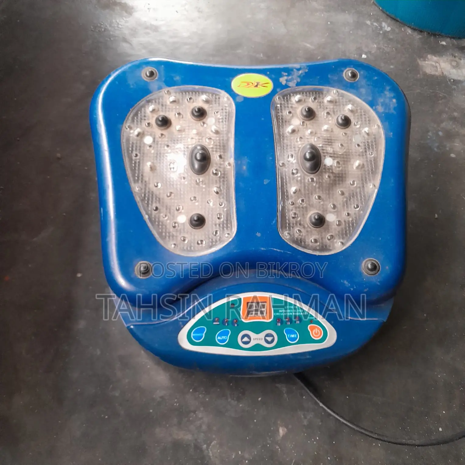 নীল ডি২কে ইনফারেড ব্লাড সার্কুলেশন ম্যাসাজার | নষ্ট |