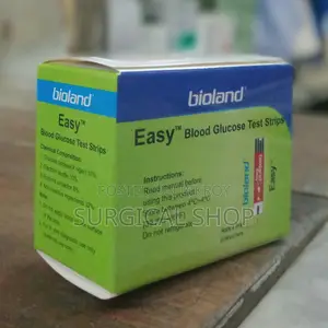 বায়োল্যান্ড ইজি ব্লাড গ্লুকোজ টেস্ট স্ট্রিপস - ২৫ পিস