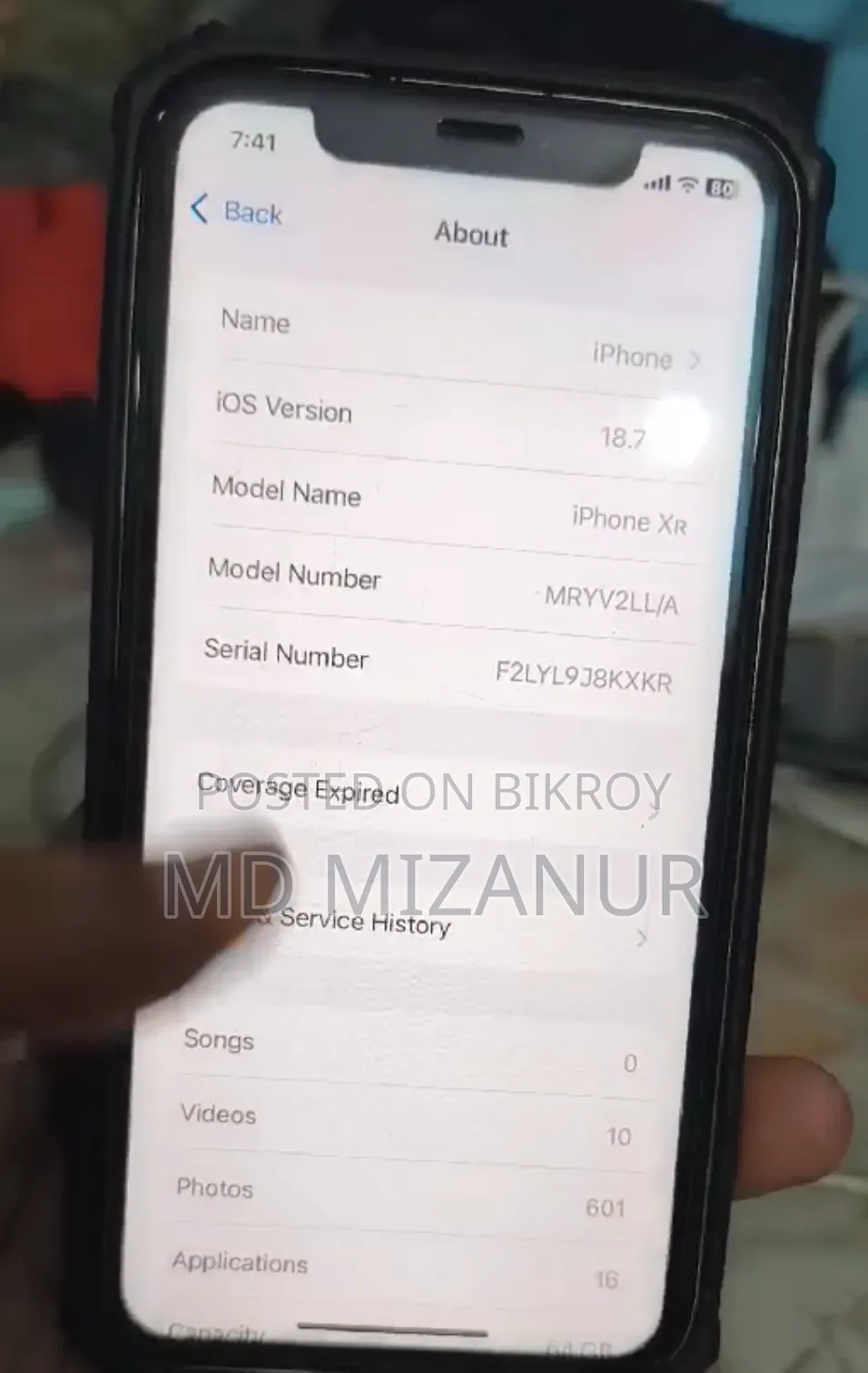 Apple iPhone XR 64 GB Yellow
