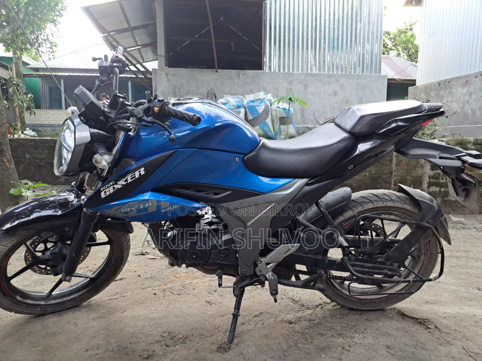 Suzuki Gixxer 2020 Blue