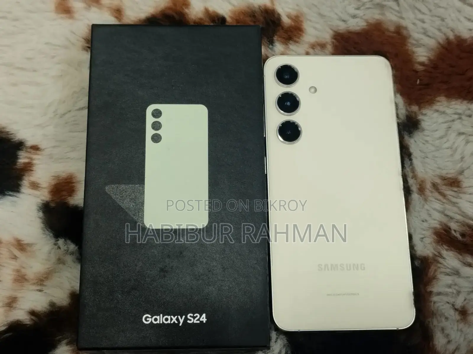 স্যামসাং গ্যালাক্সি এস২৪ ২৫৬ জিবি গোল্ড