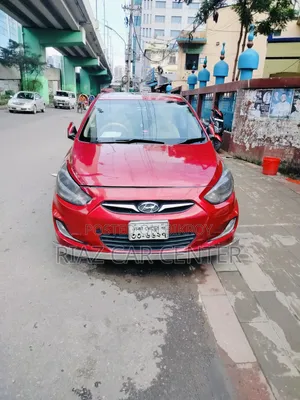 Hyundai Accent 2012 Red
