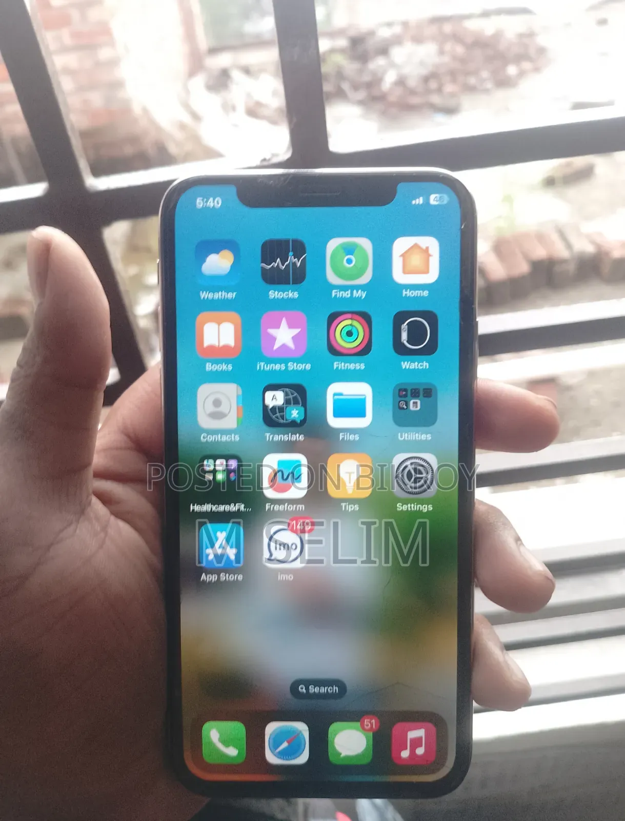 Apple iPhone X 64 GB Gold