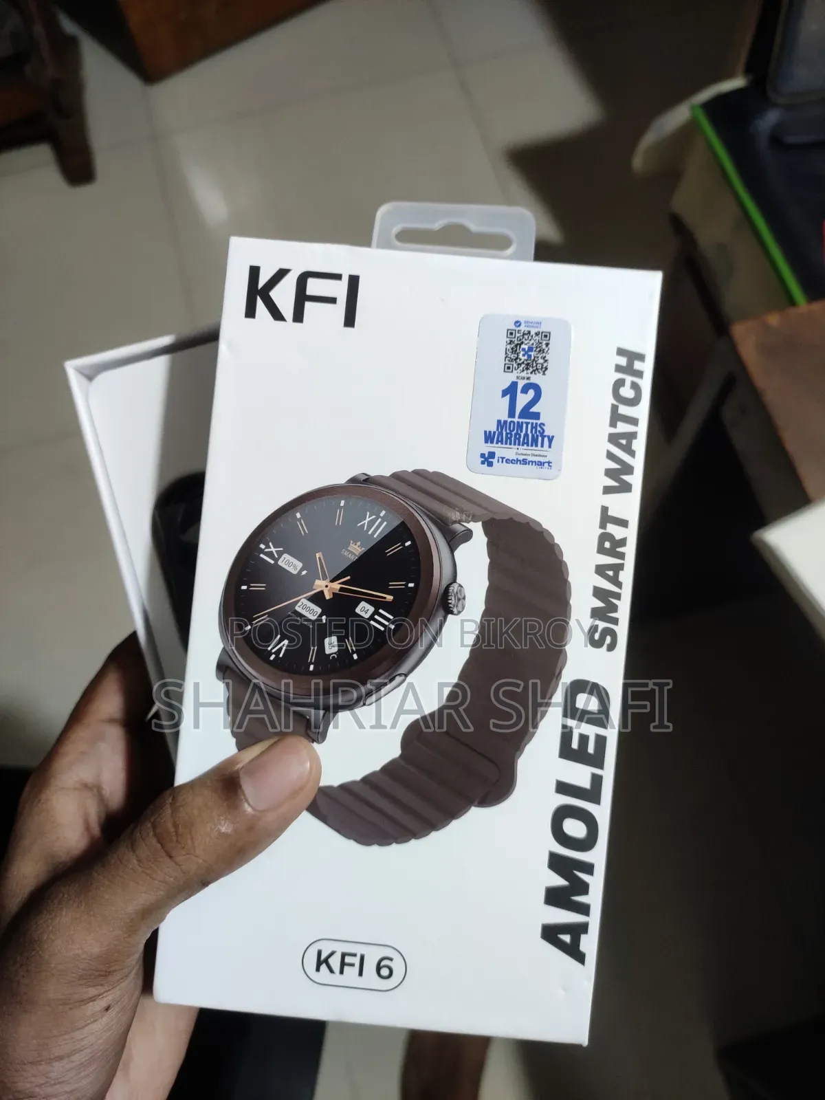 কেএফআই জিটি৬ স্মার্ট ওয়াচ