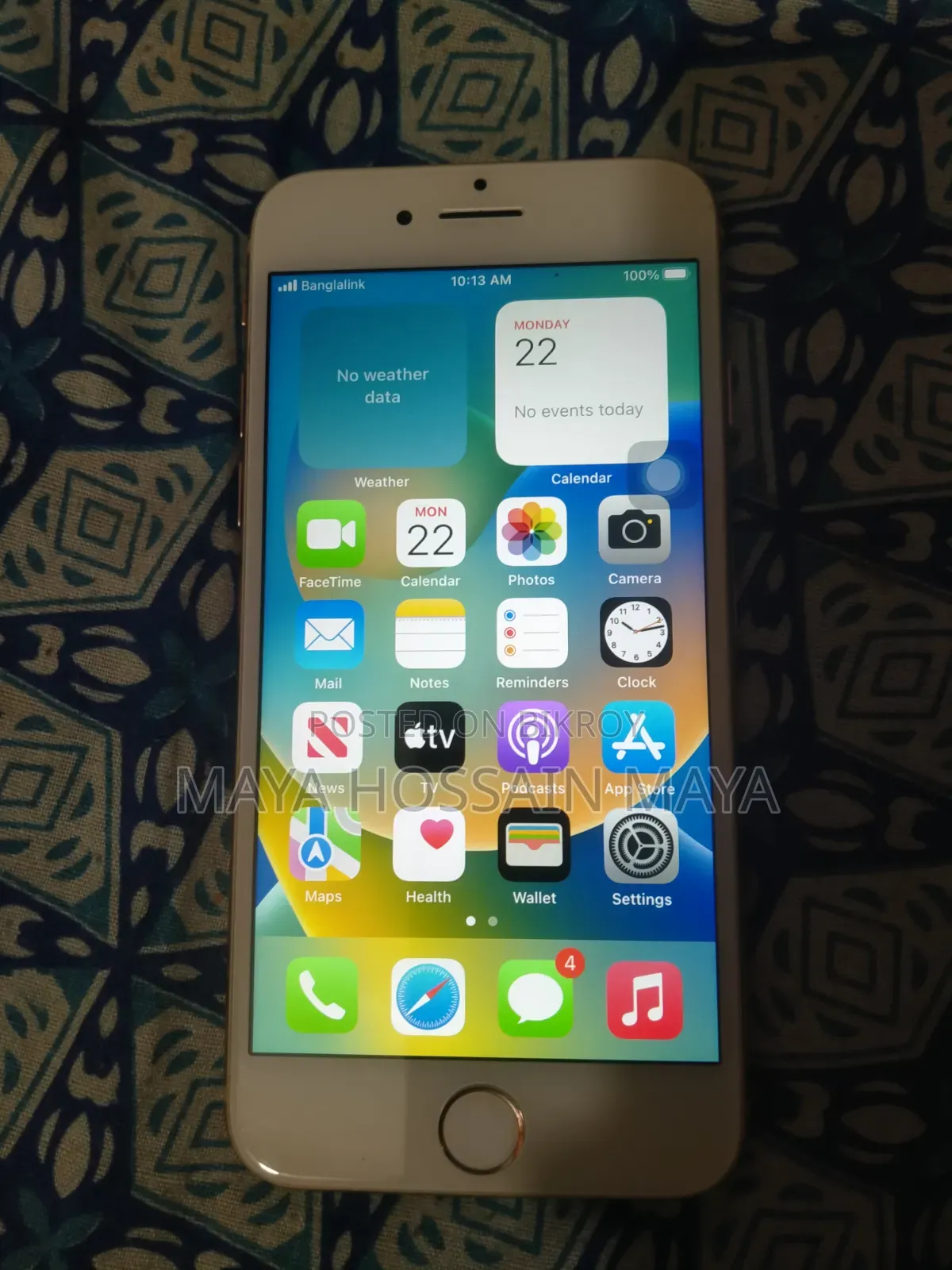Apple iPhone 8 64 GB Rose Gold