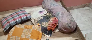 Bed for sale with pillows