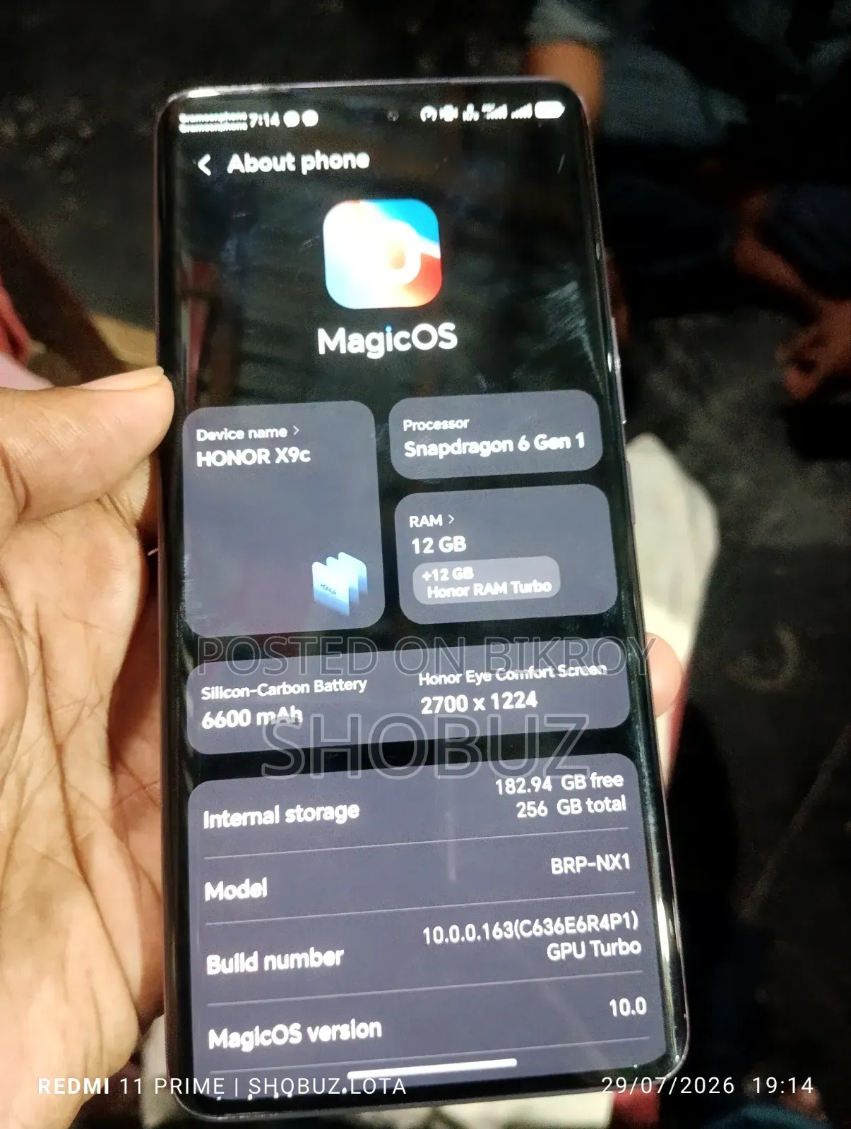 Honor X9c 256 GB Rose Gold
