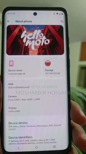 Motorola Edge 40 256 GB Red