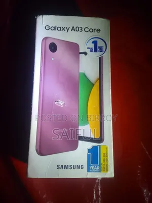 স্যামসাং গ্যালাক্সি এ০৩ কোর ৩২ জিবি রোজ গোল্ড