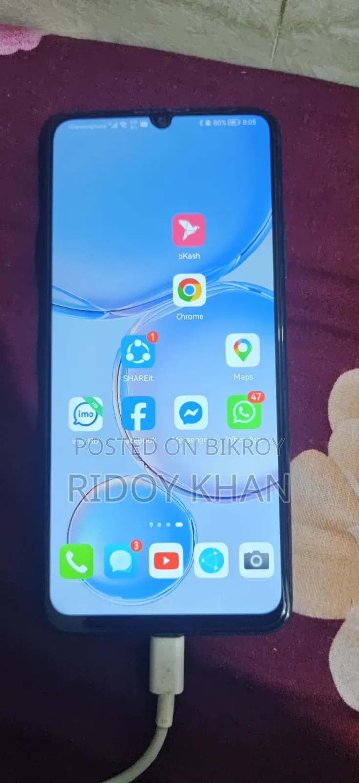 Huawei Nova Y70 128 GB Black