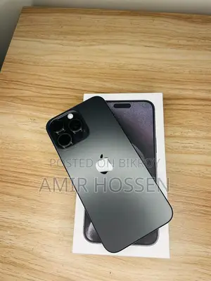 অ্যাপল আইফোন ১৬ প্রো ম্যাক্স ২৫৬ জিবি ব্ল্যাক