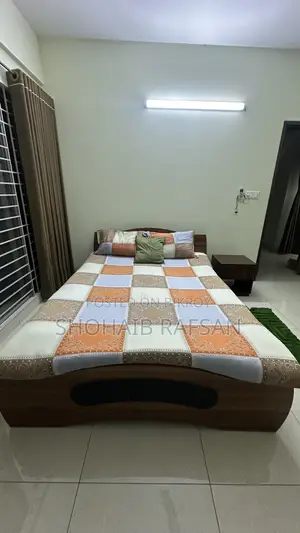 অটবি কুইন সাইজ ডাবল বেড, যাজিম তোশক সহ ।