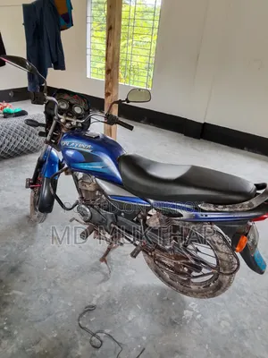 বাজাজ প্লাটিনা ১০০ ২০১৪ ব্লু