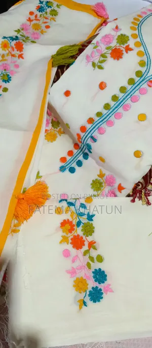 এক্সক্লুসিভ হাতের কাজের থ্রীপিস