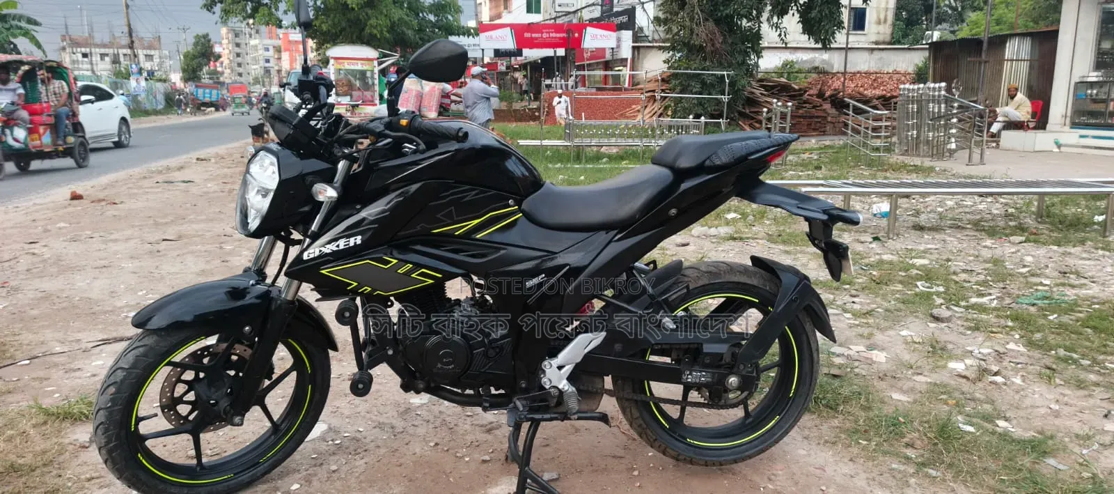 Suzuki Gixxer 2024 Black