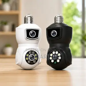 V380 E9 Dual Lens Bulb PTZ IP Camera.