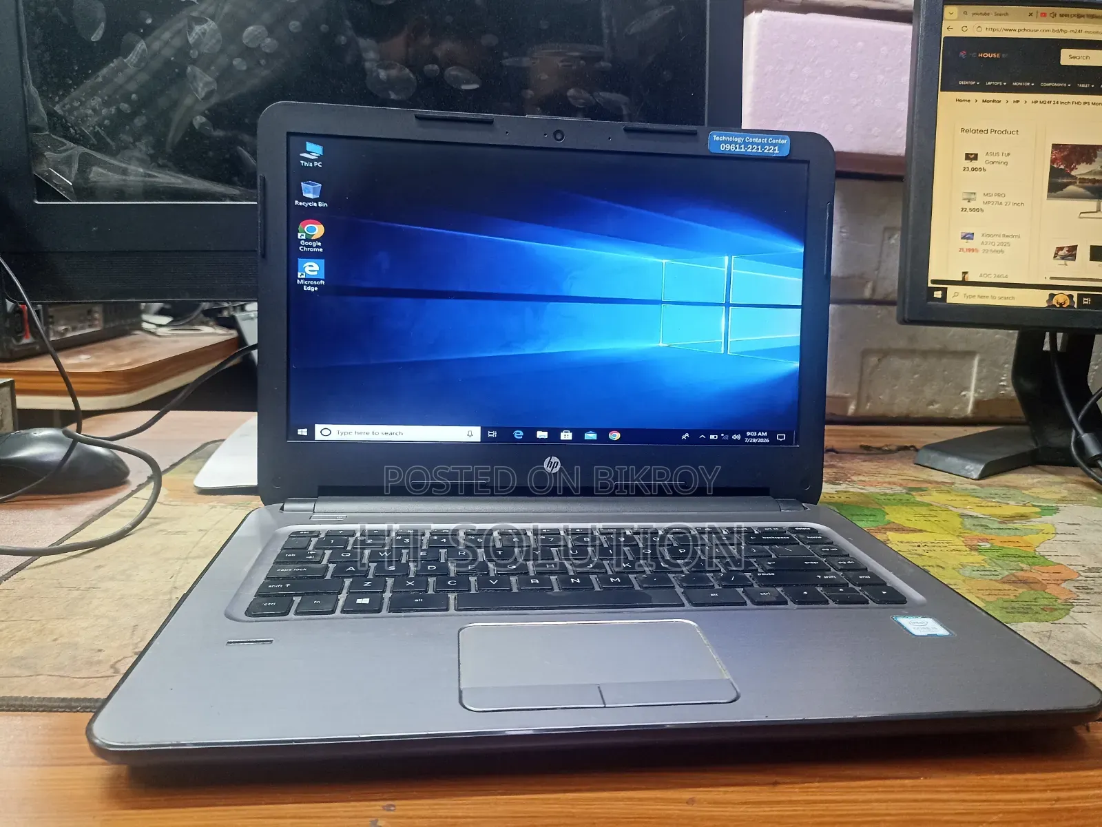 Laptop HP 348 G4 8GB Intel Core I5 SSD 256GB