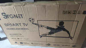 Sygnet Android TV. 43" HD ( in YouTube)