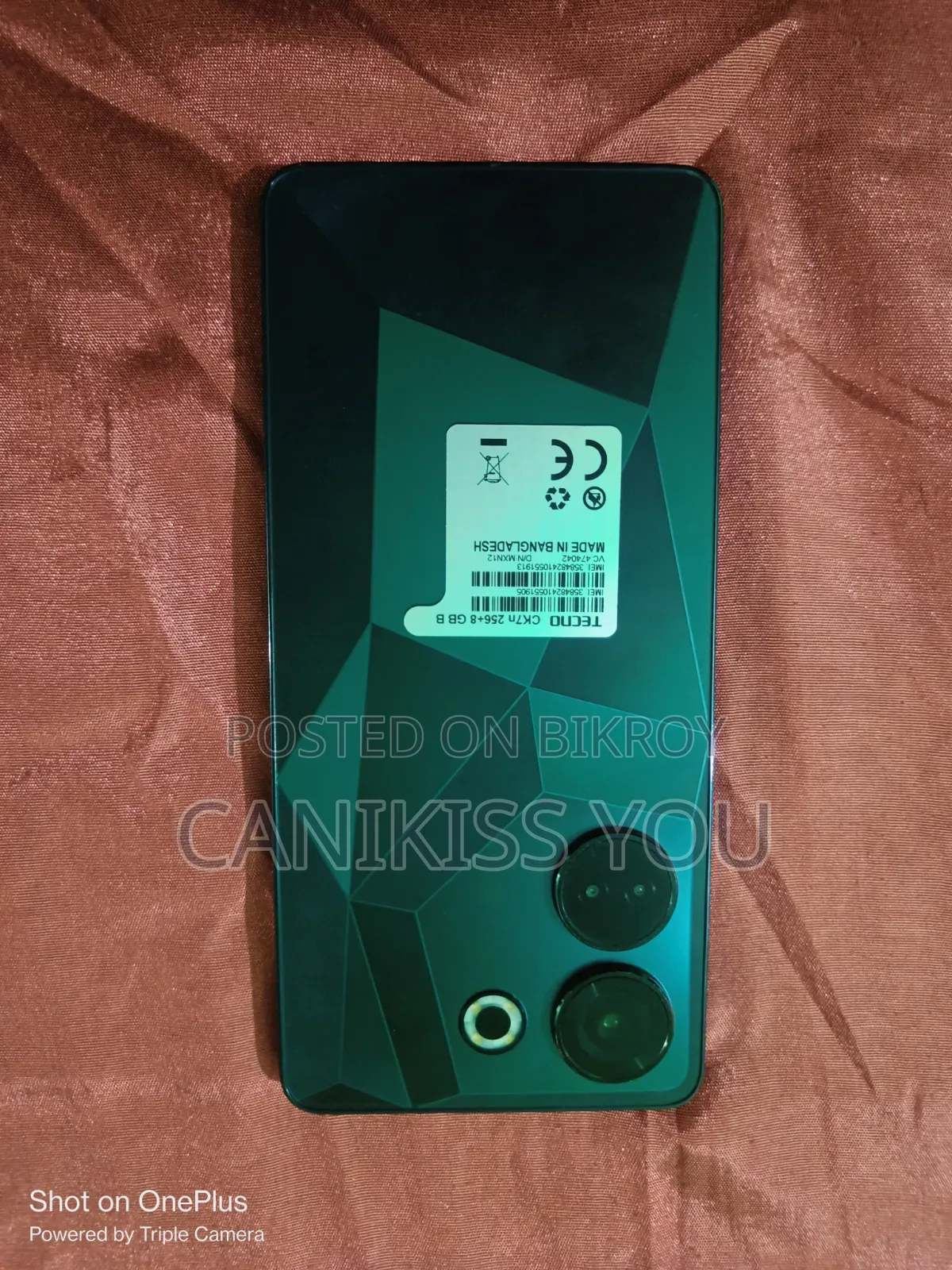 Tecno Camon 20 Pro 256 GB Black