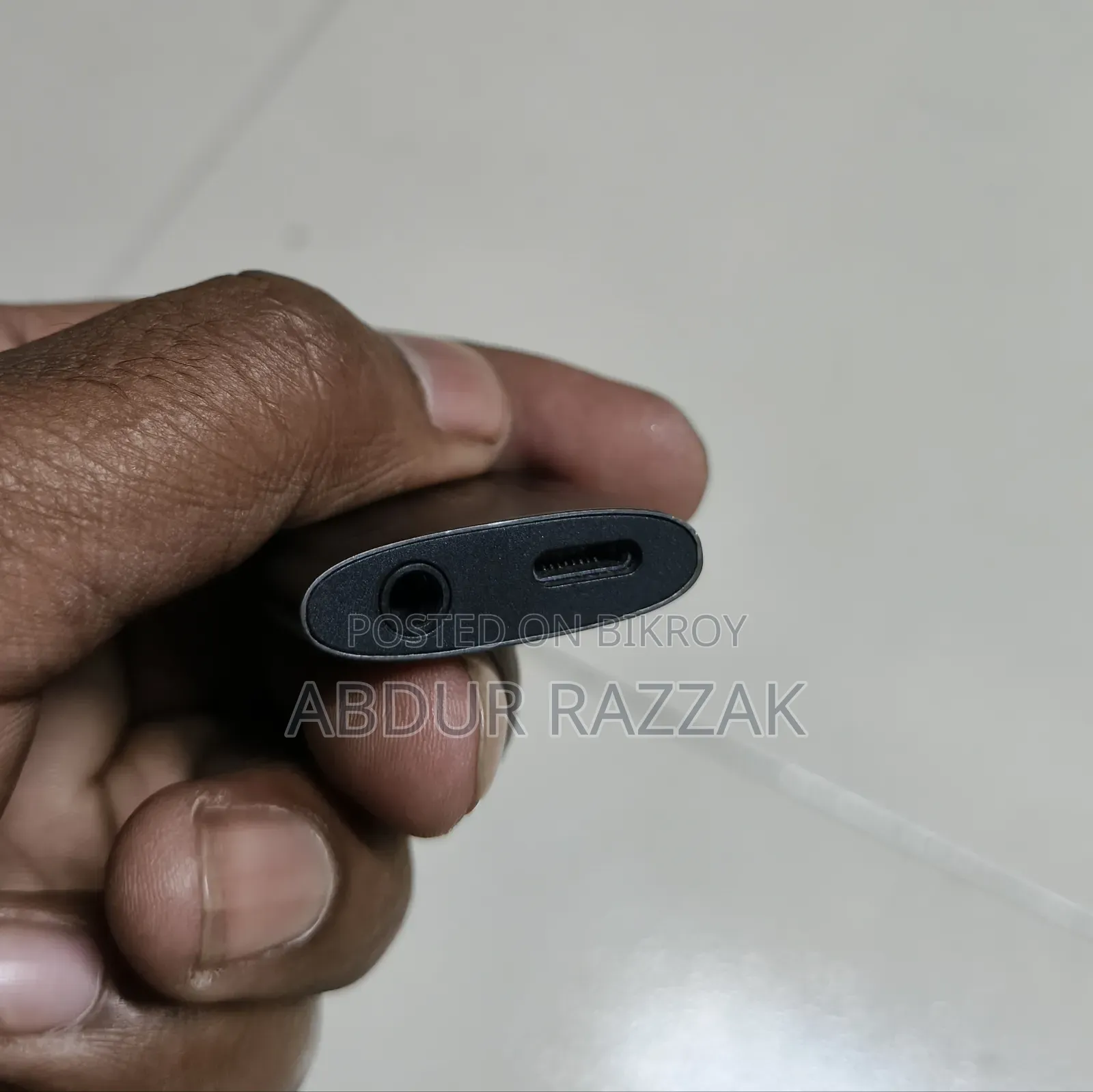 McDodo Lightning to Lightning DC 3.5mm Audio Adapter Converter