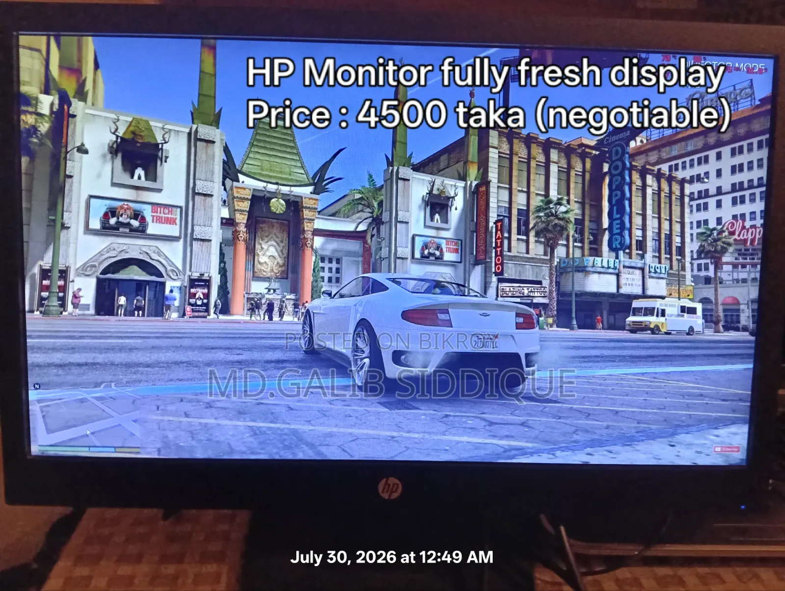 LG/HP V193V 60Hz MSI 200Hz Monitor
