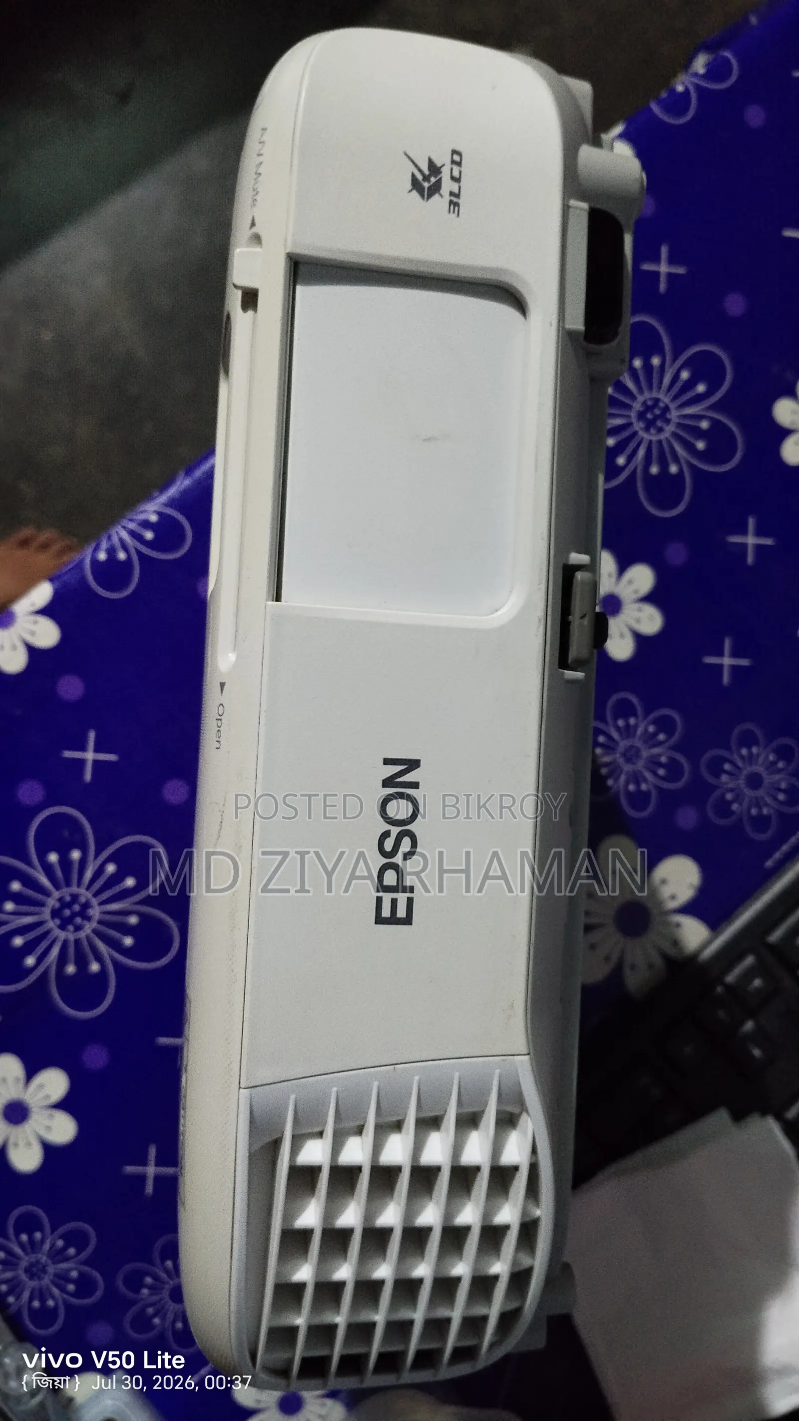 ইফসন প্রজেক্টের বিক্রি কBrand Epson Model : Eb-X39 Asking Price : 30.
