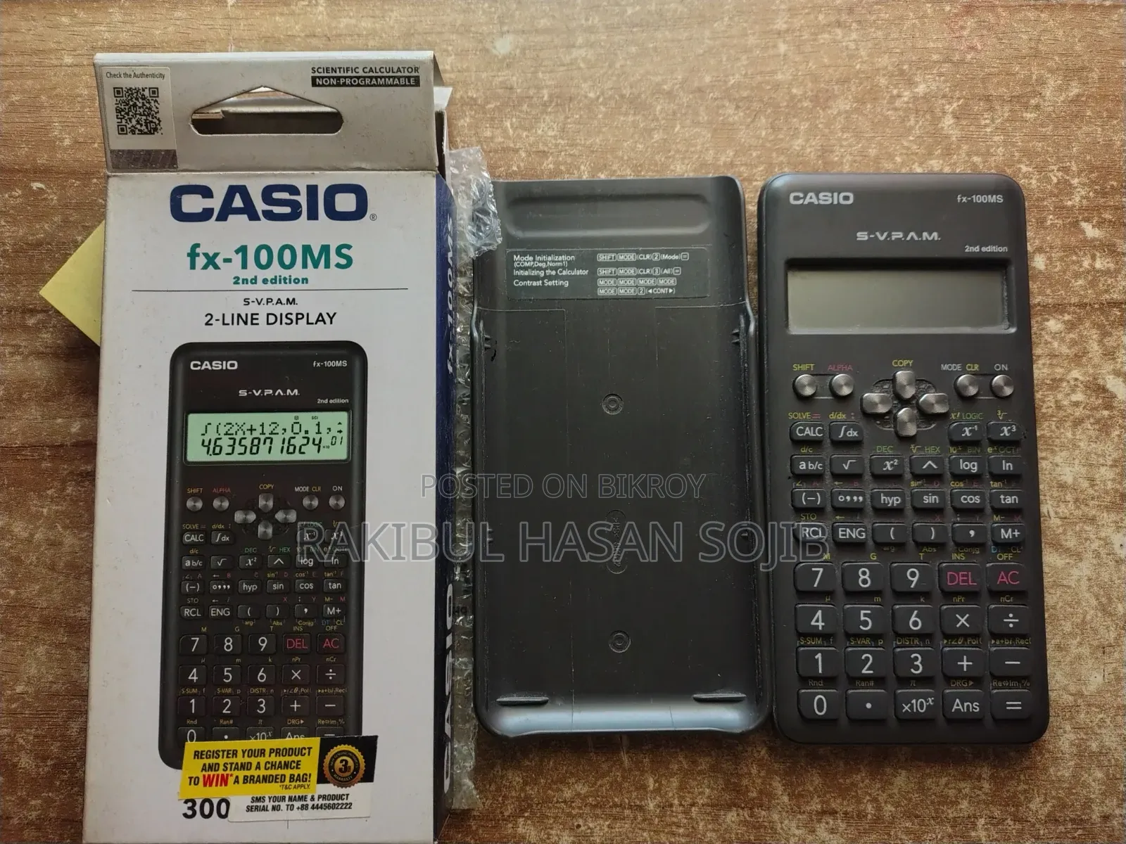 Casio Fx-100ms 2nd Edition